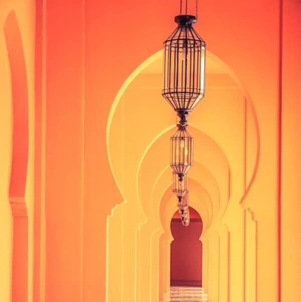 Traditional lantern representing Islamic learning and Quran classes in Leeds